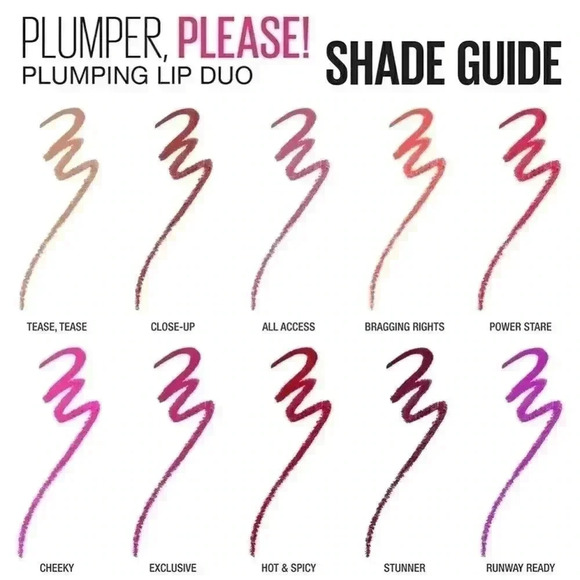 2 for $12- Maybelline Plumper Shaping Lip duo - Picture 5 of 7